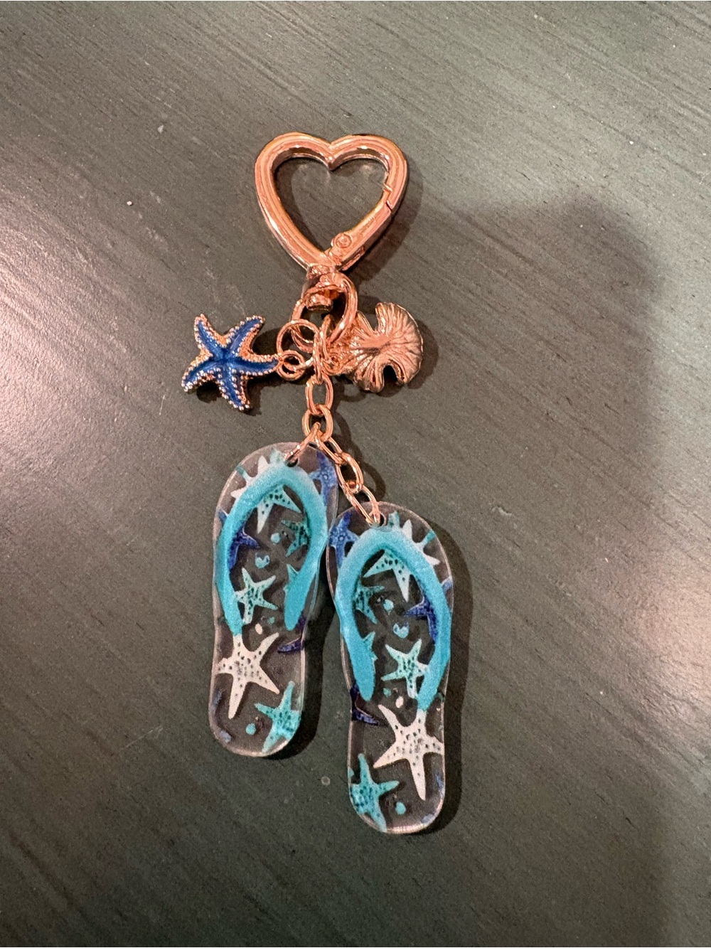 Flip-Flop Keychain